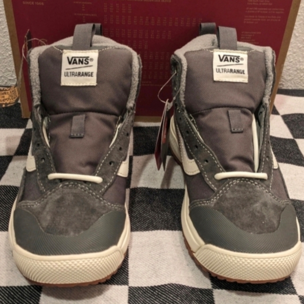 Vans Ultrarange Exo Hi Women 5.5 Pewter Drizzle PrimaLoft Insulated 012026 - Picture 6 of 10